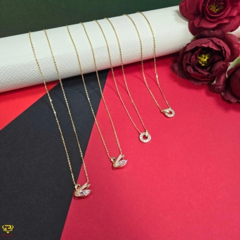 Dây chuyền vàng màu (mã dc 3271)